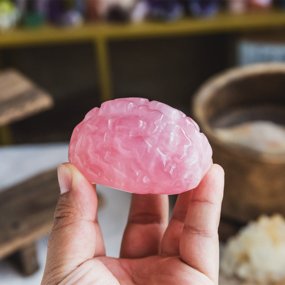 Rose Quartz Human Brain