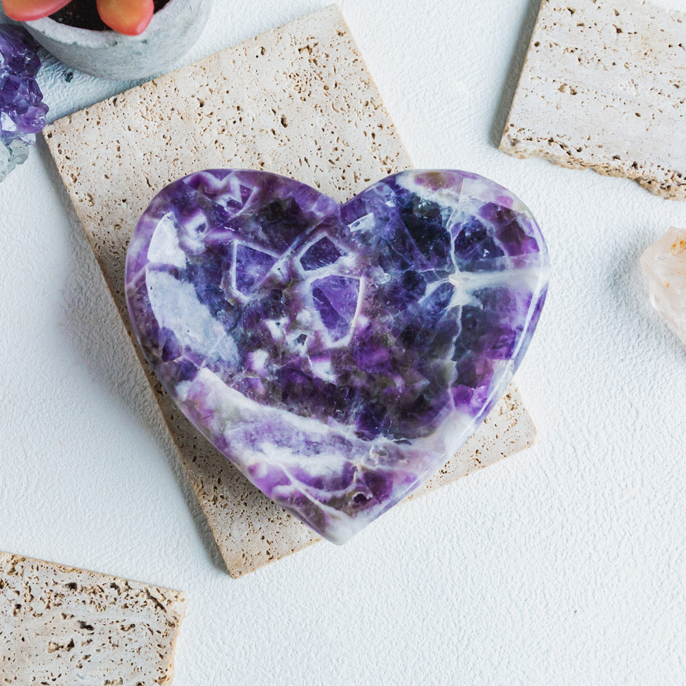 Dream Amethyst Heart Bowl