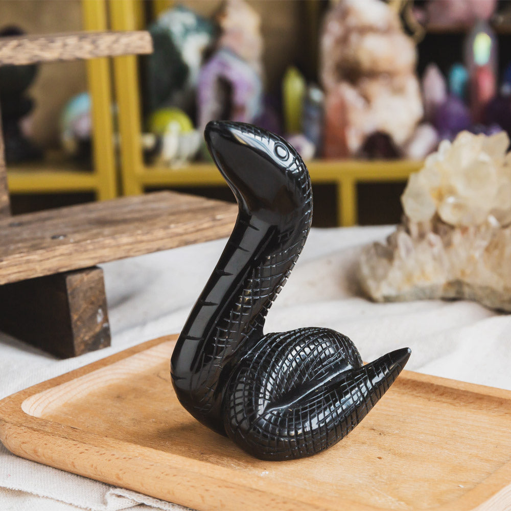 Black Obsidian Cobra/Snake