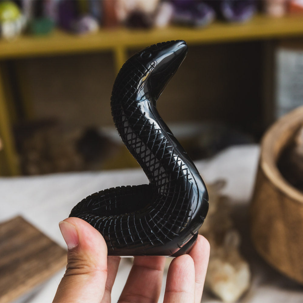 Black Obsidian Cobra/Snake