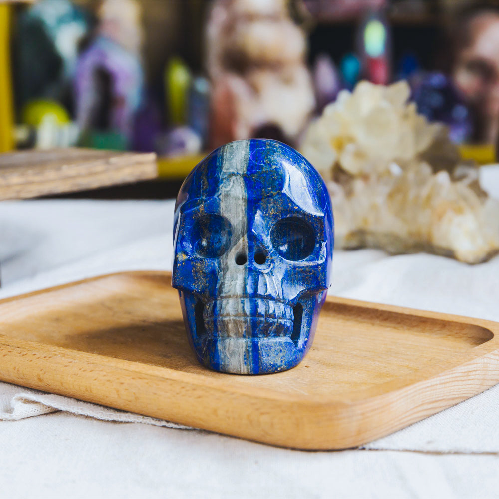 3" Lapis Skull