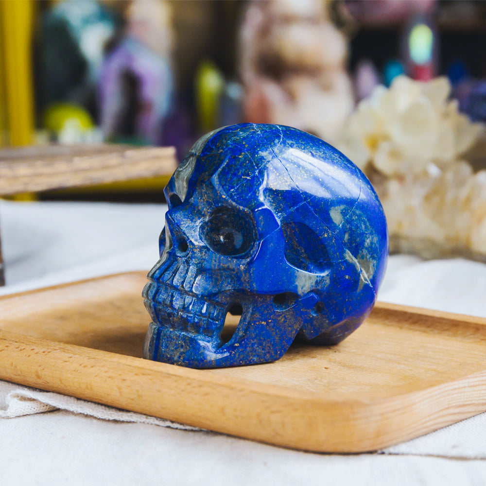 3" Lapis Skull