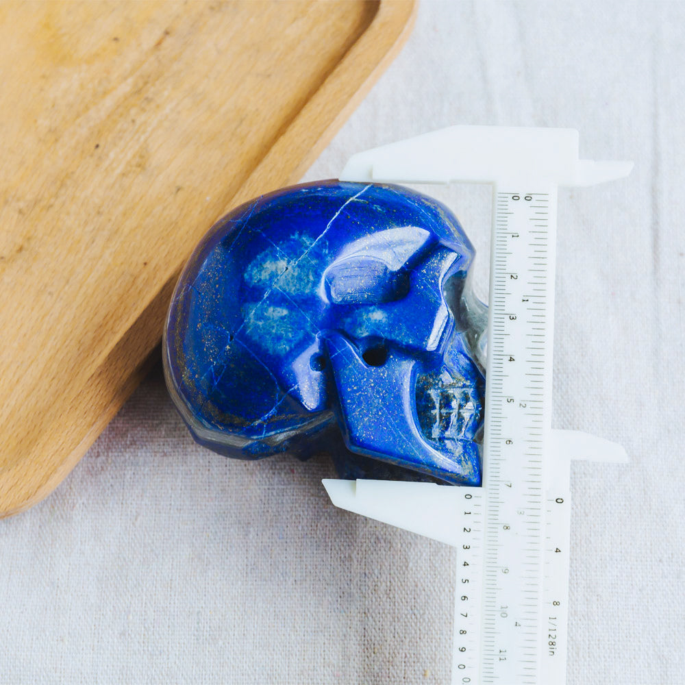 3" Lapis Skull