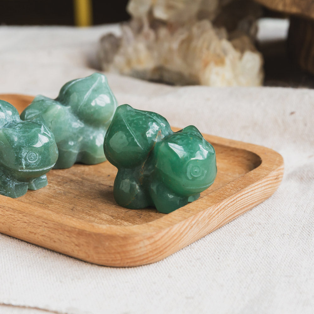 Green Aventurine Bulbasaur