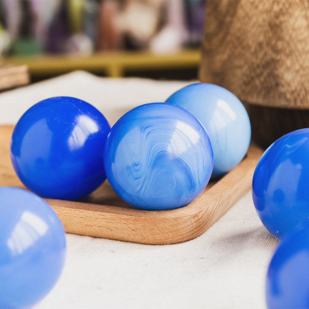 Blue Opal Sphere