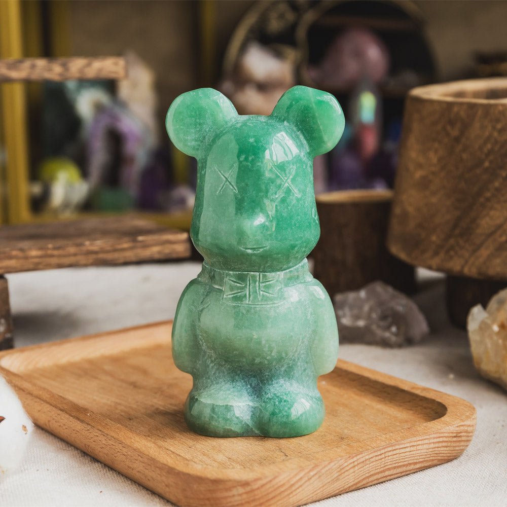 Green Aventurine Gloomy Bear