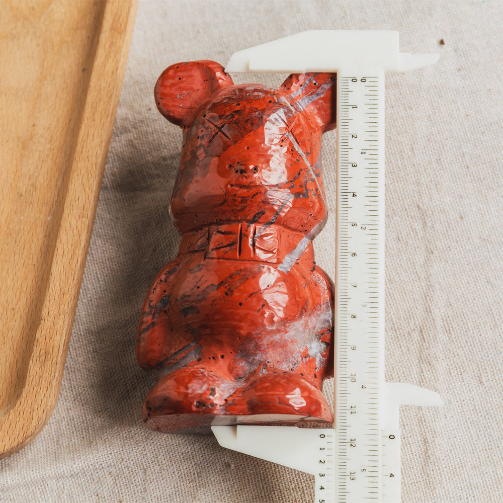 Red Jasper Gloomy Bear