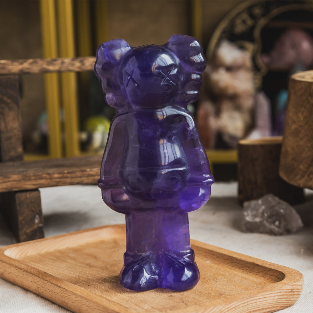 Purple Fluorite Kaws