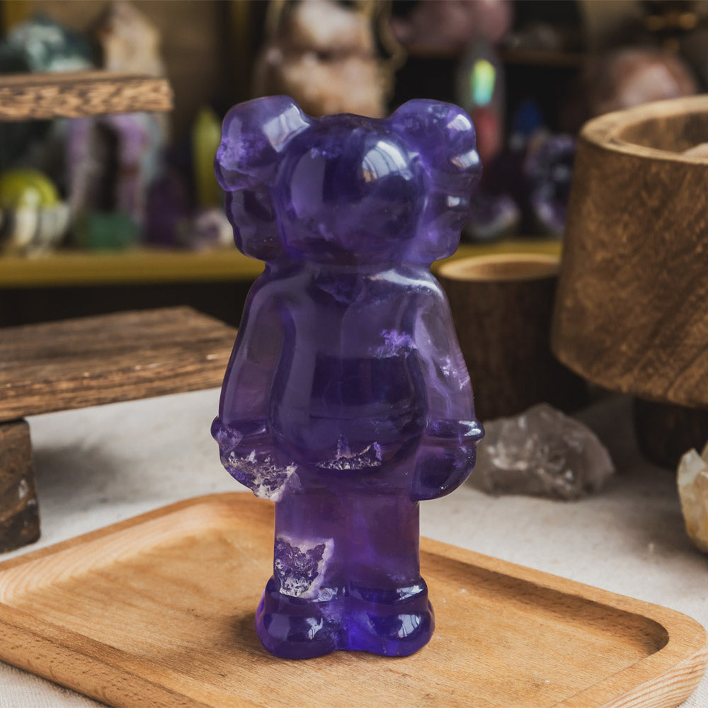 Purple Fluorite Kaws