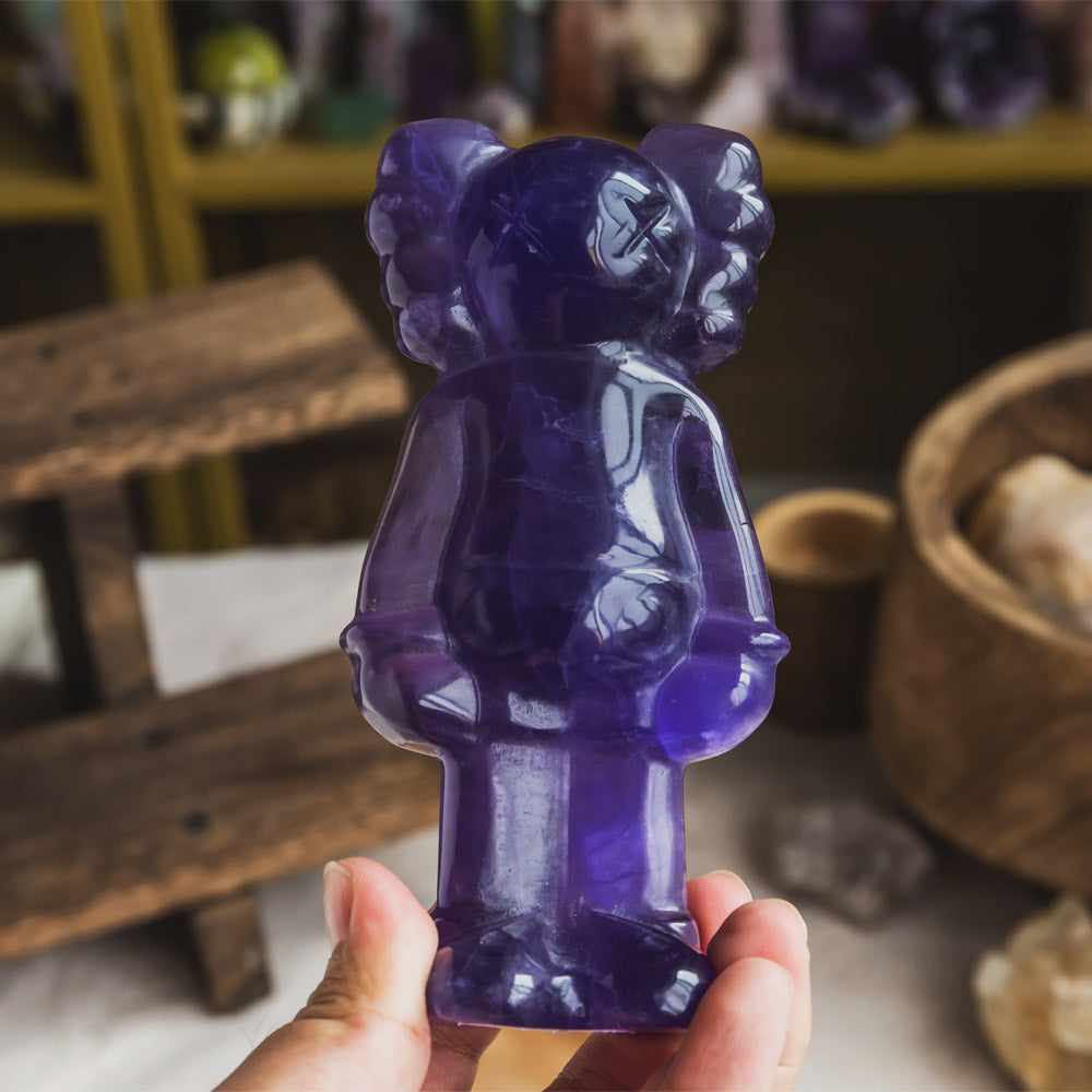 Purple Fluorite Kaws