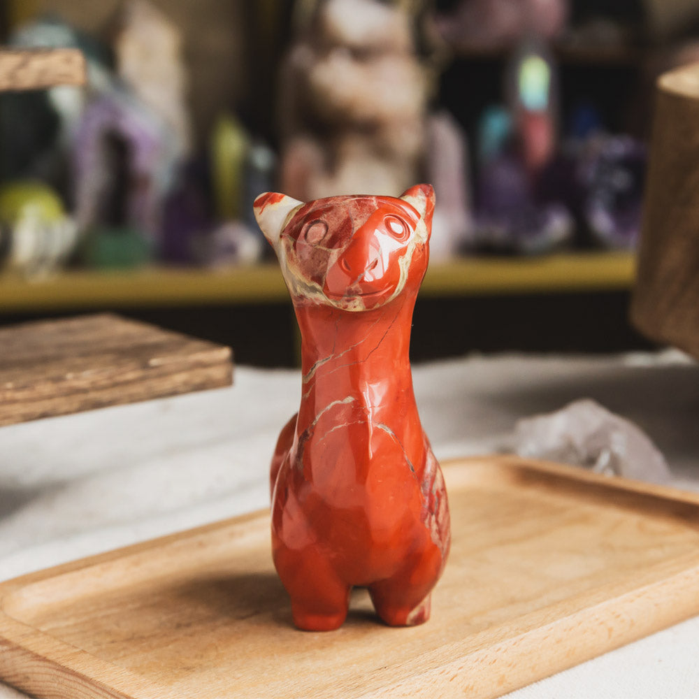 Red Jasper Llama