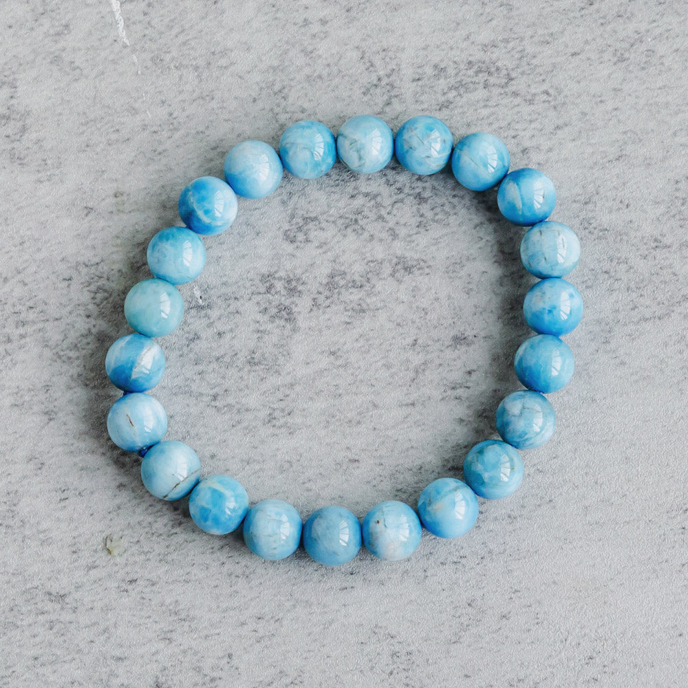 Blue Apatite Bracelet