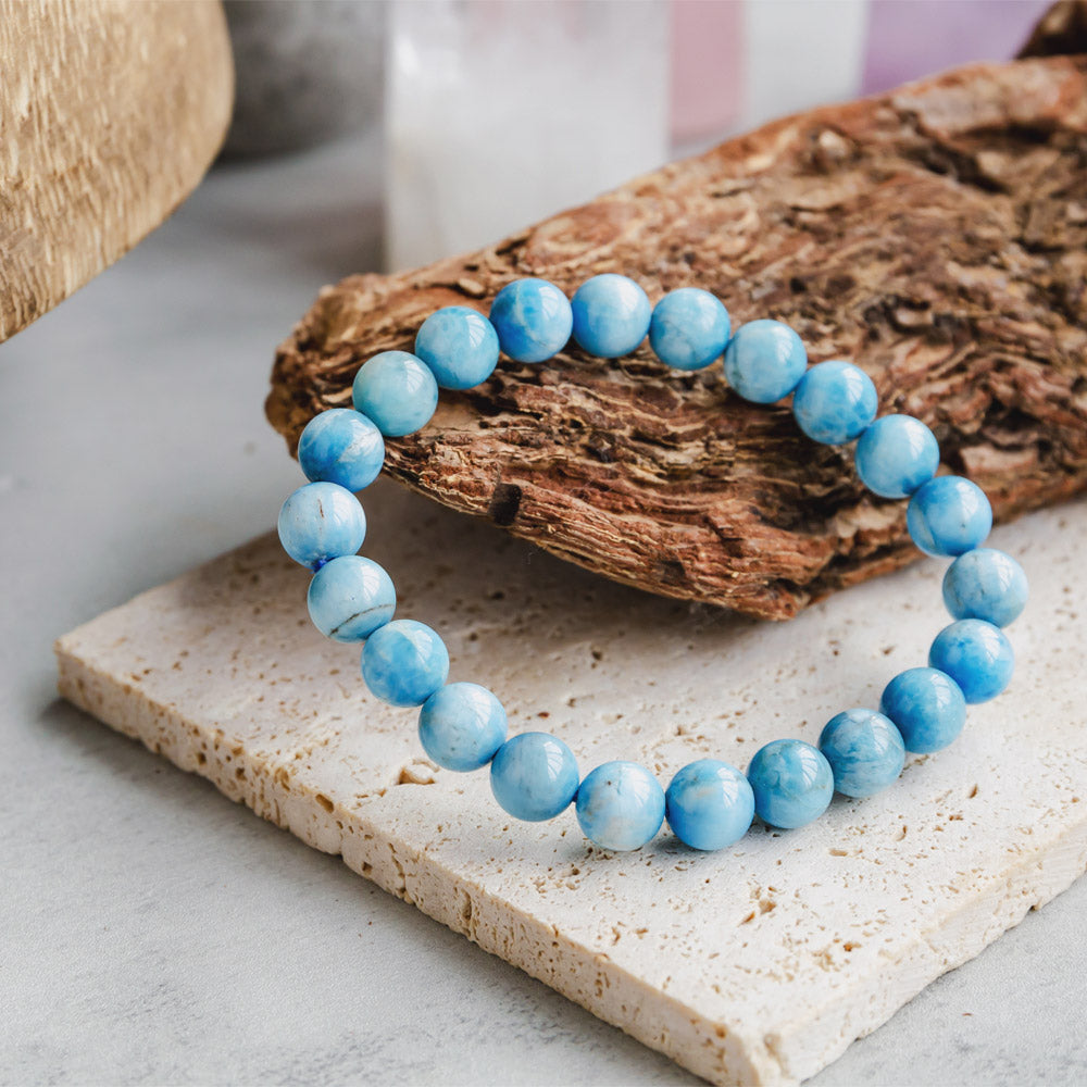 Blue Apatite Bracelet