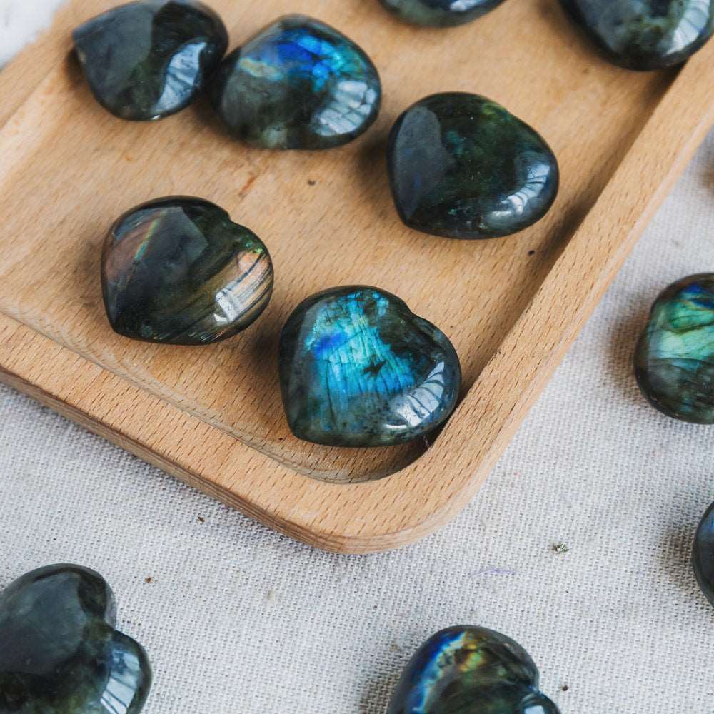 1.5''Labradorite Heart