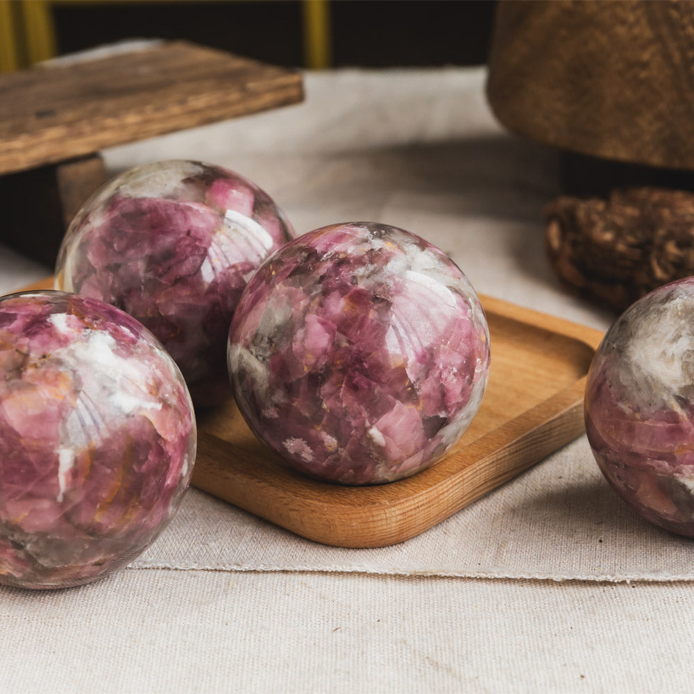 Pink Tourmaline Sphere