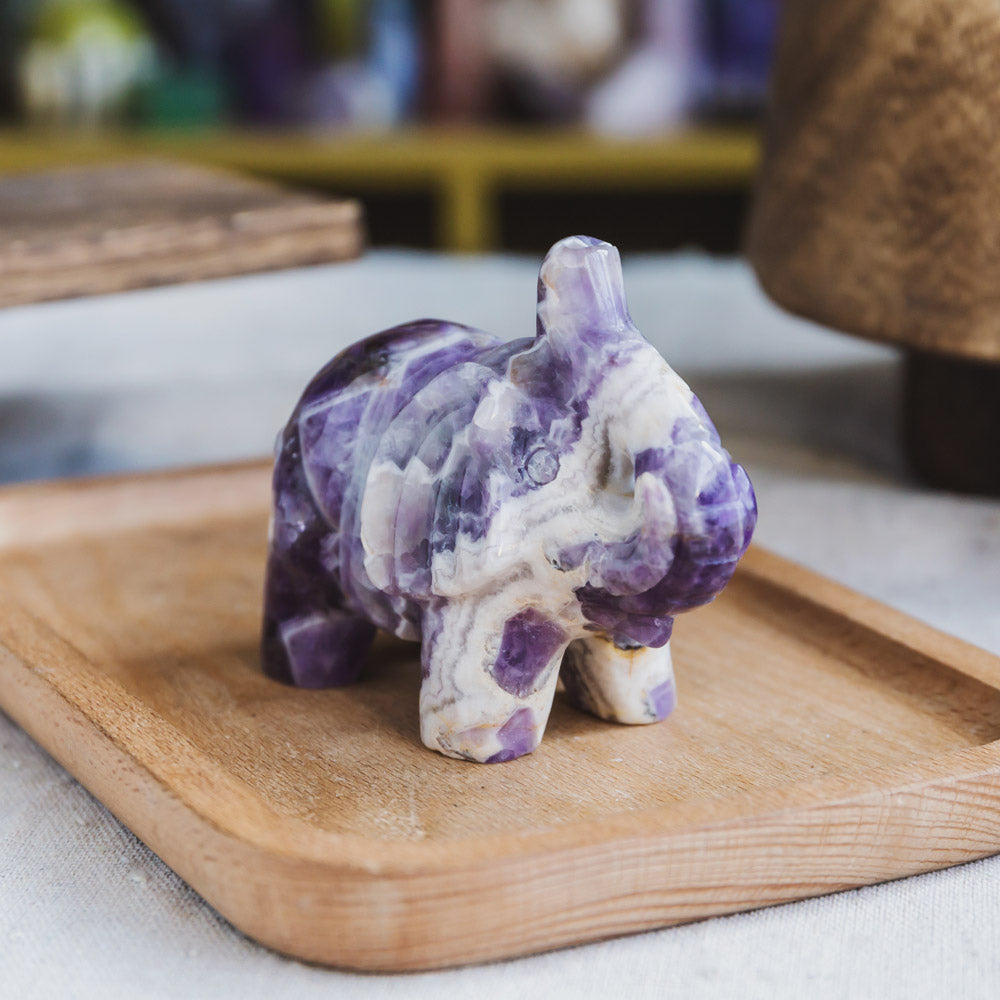 Dream Amethyst Elephant