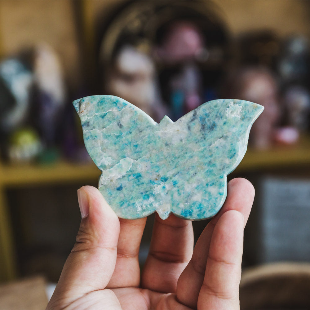 Blue Yooperlite Butterfly