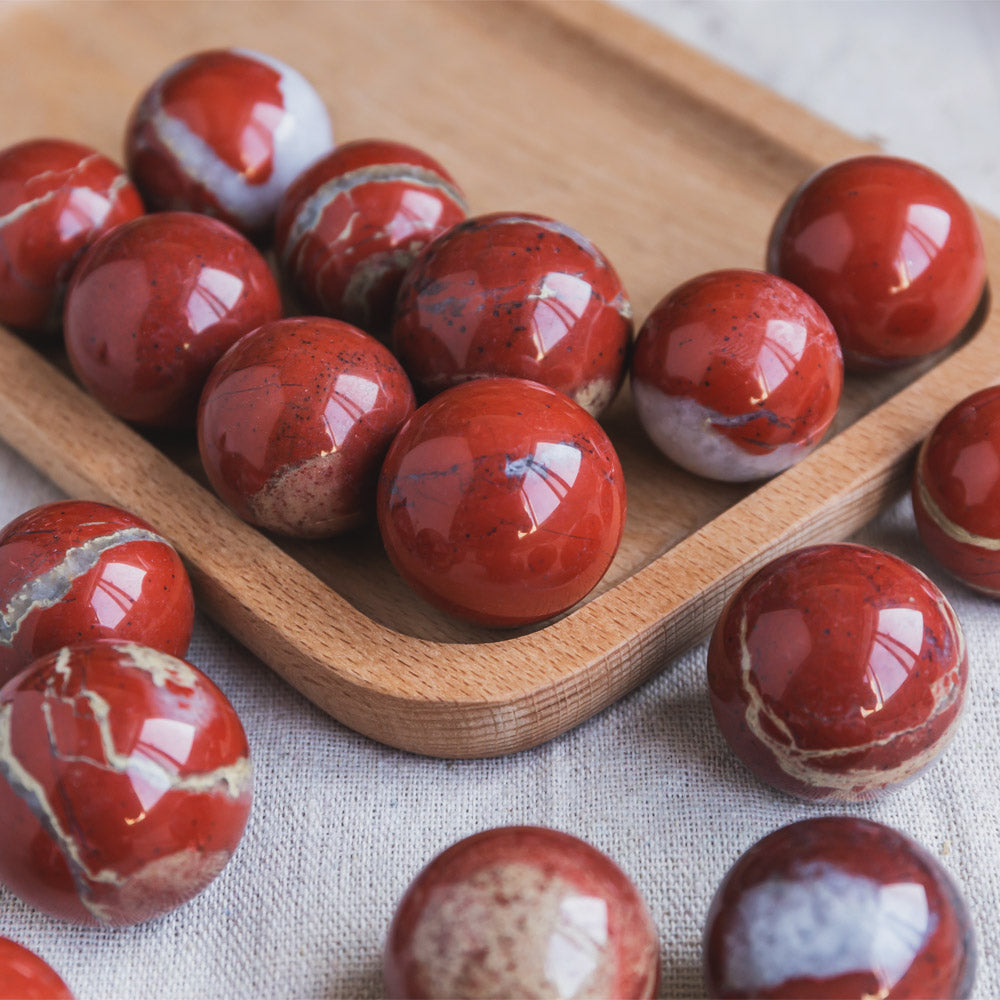 Red Jasper Ball