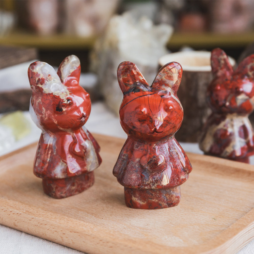 Red Jasper Rabbit