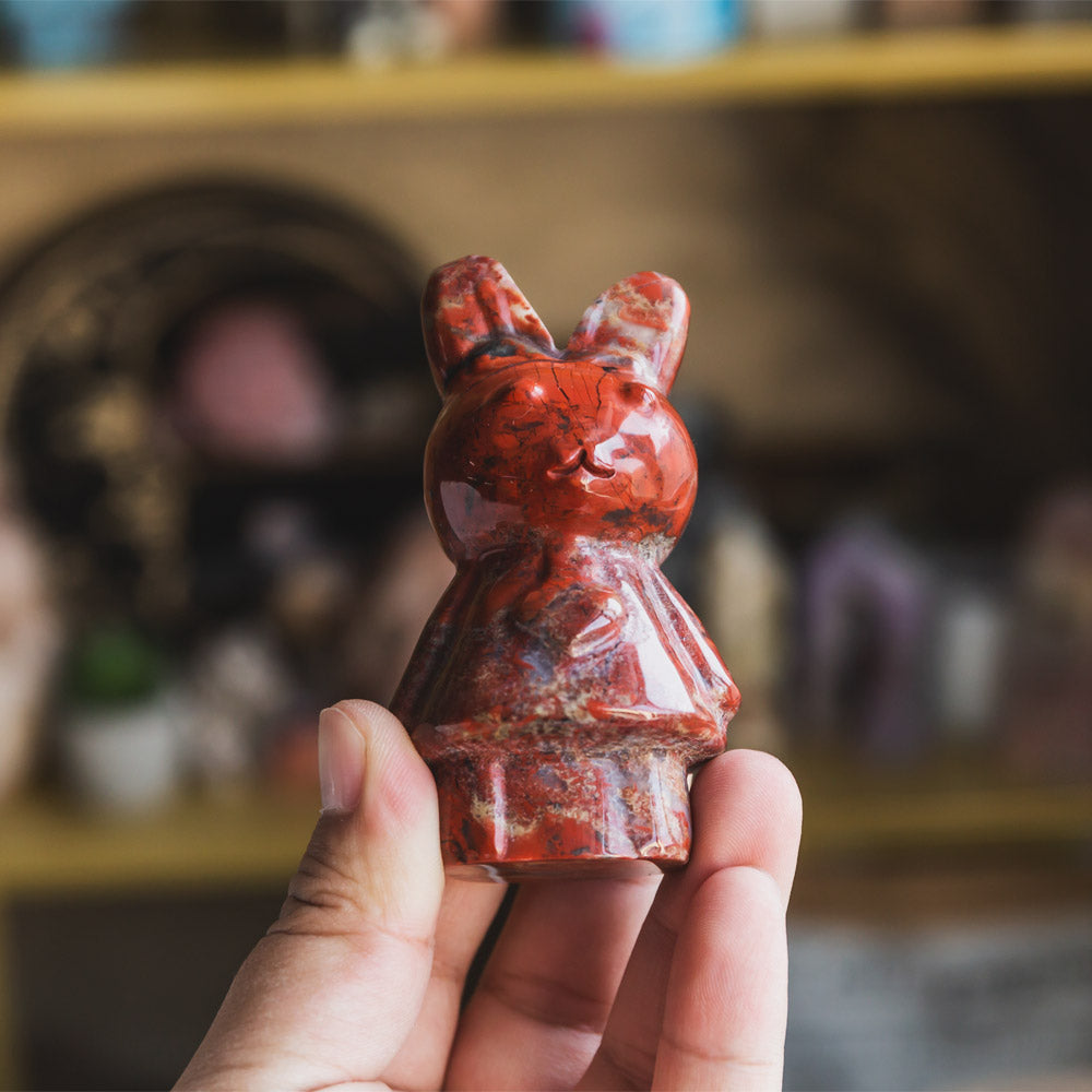 Red Jasper Rabbit