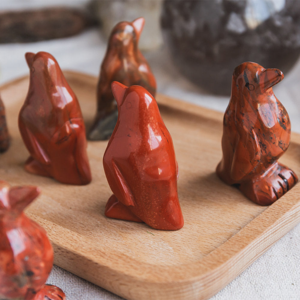 Red Jasper Penguin