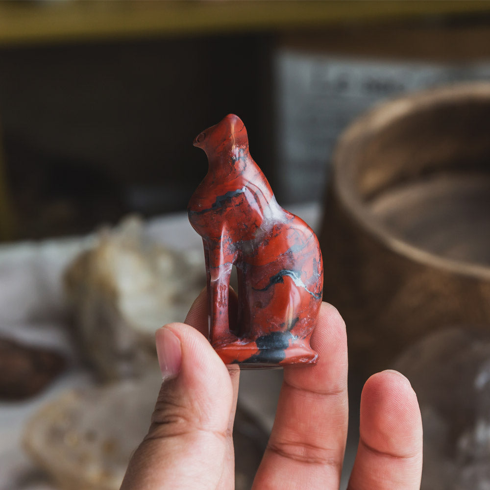 Red Jasper Cat