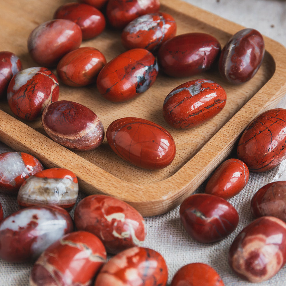 Red Jasper Tumbled Stone