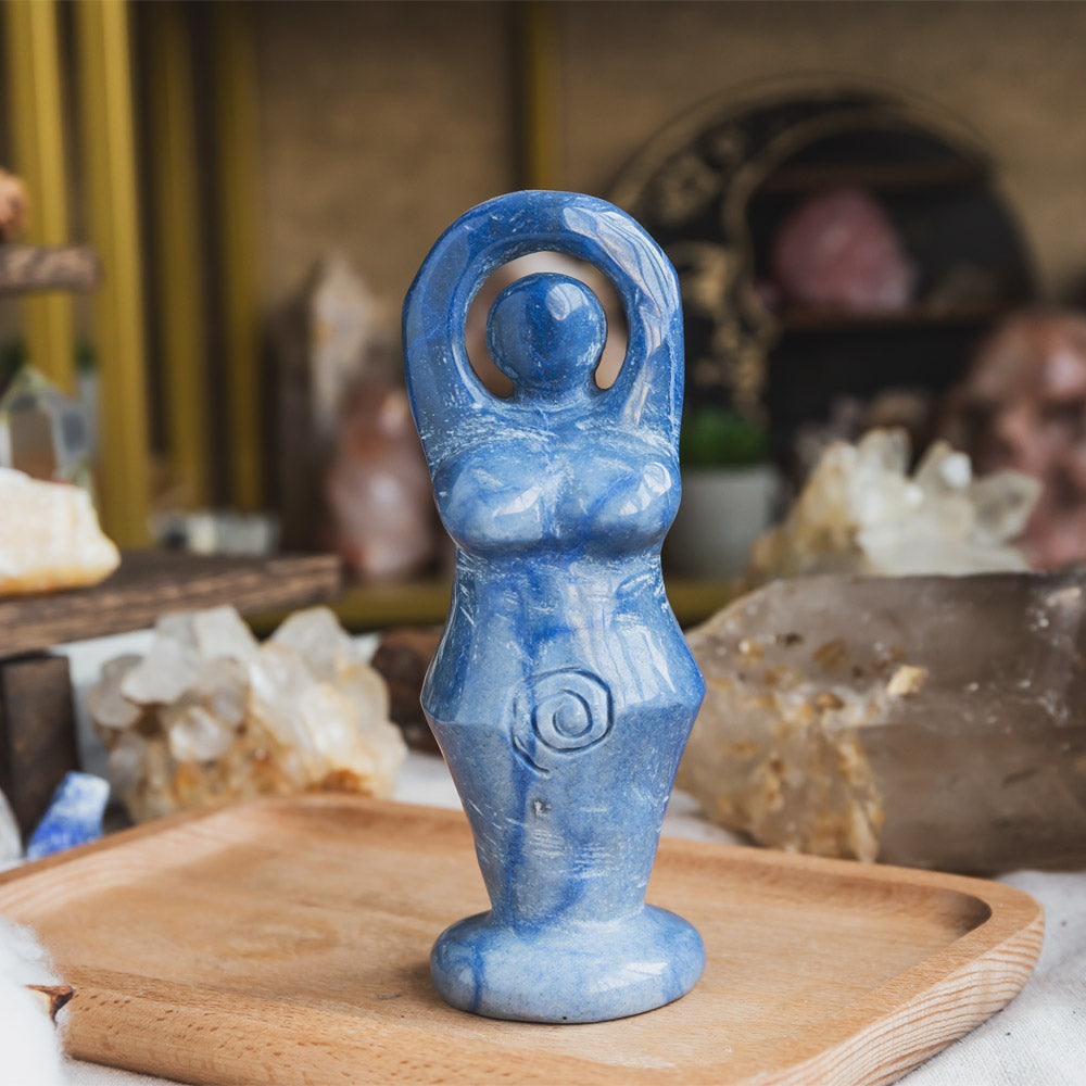 Blue Aventurine Goddess