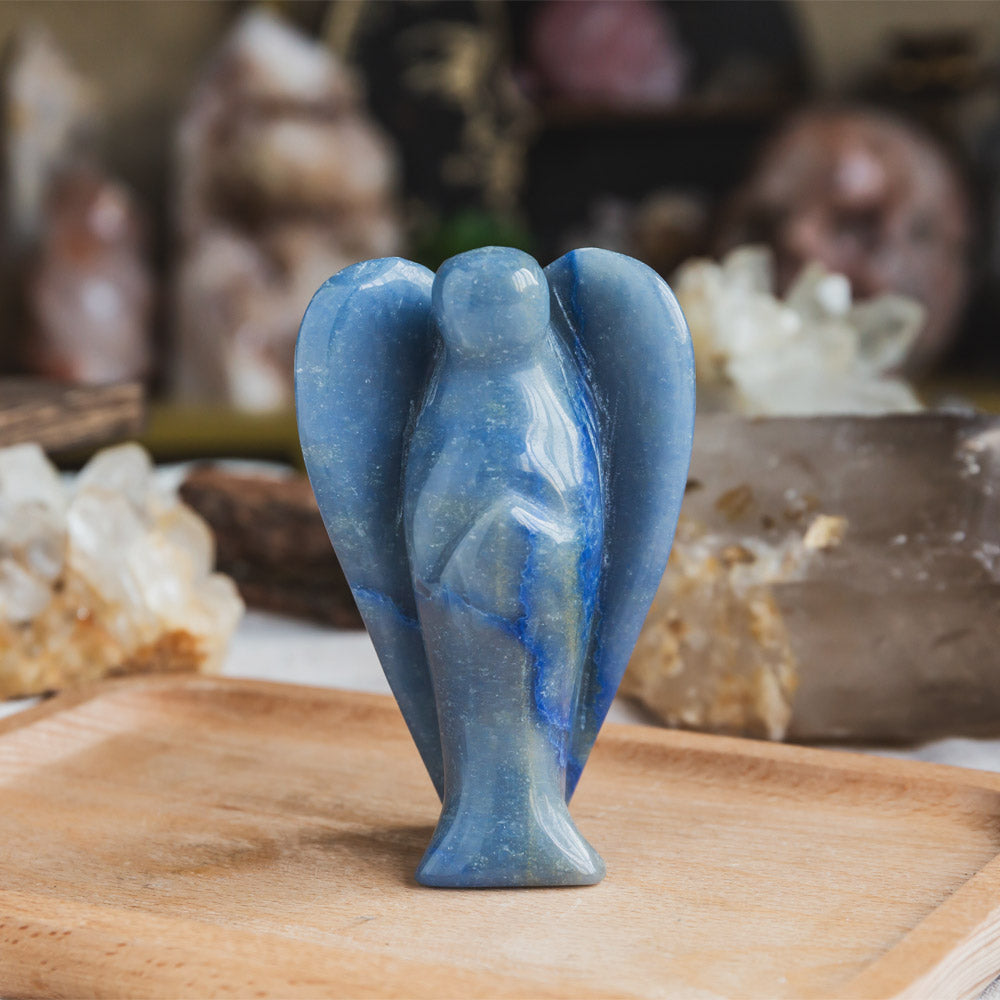 Blue Aventurine Angel