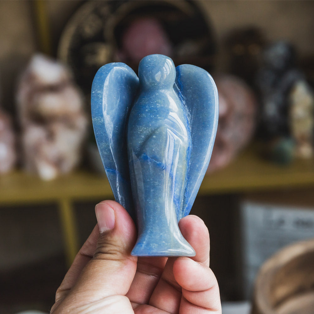 Blue Aventurine Angel