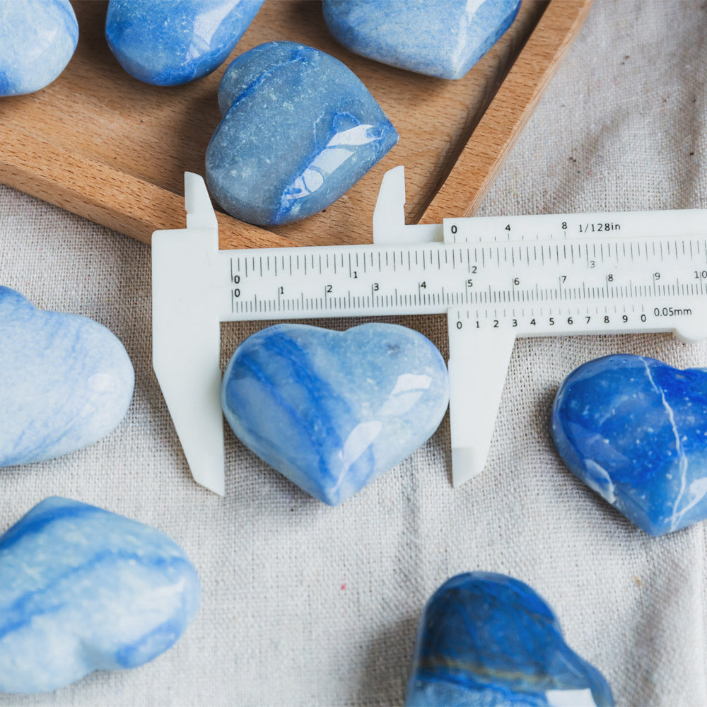 Blue Aventurine Heart