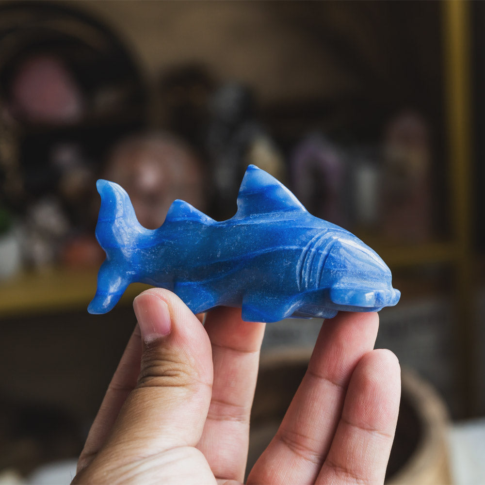 Blue Aventurine Shark