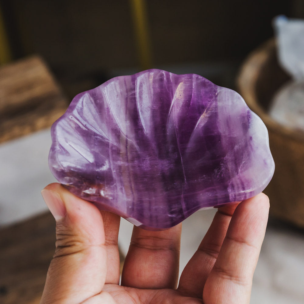 Purple Fluorite Bowl/Cup