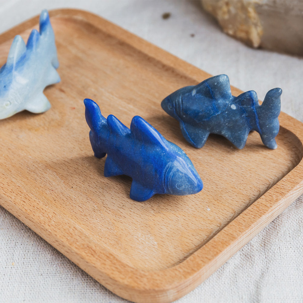 Blue Aventurine Shark