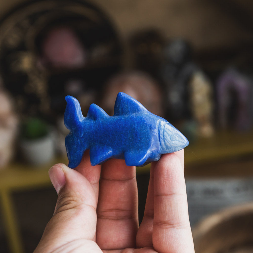 Blue Aventurine Shark