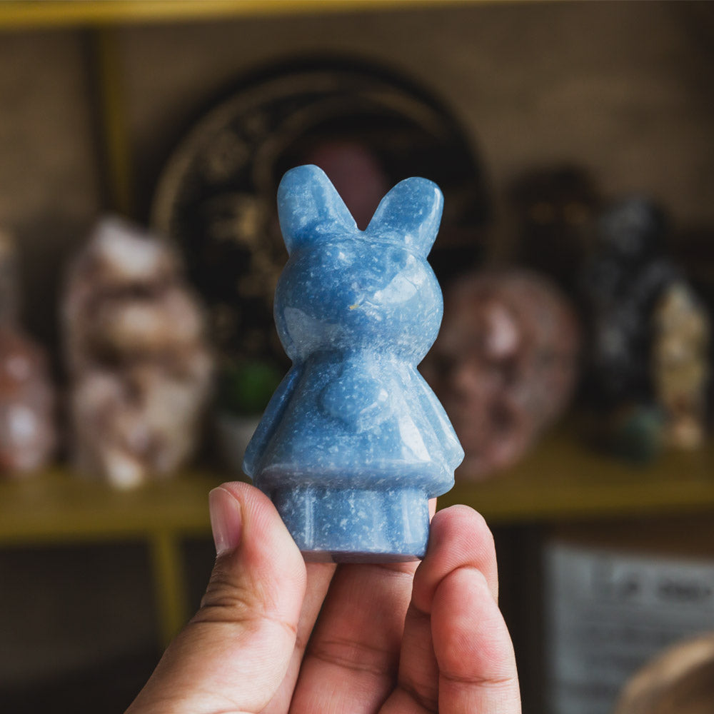 Blue Aventurine Rabbit