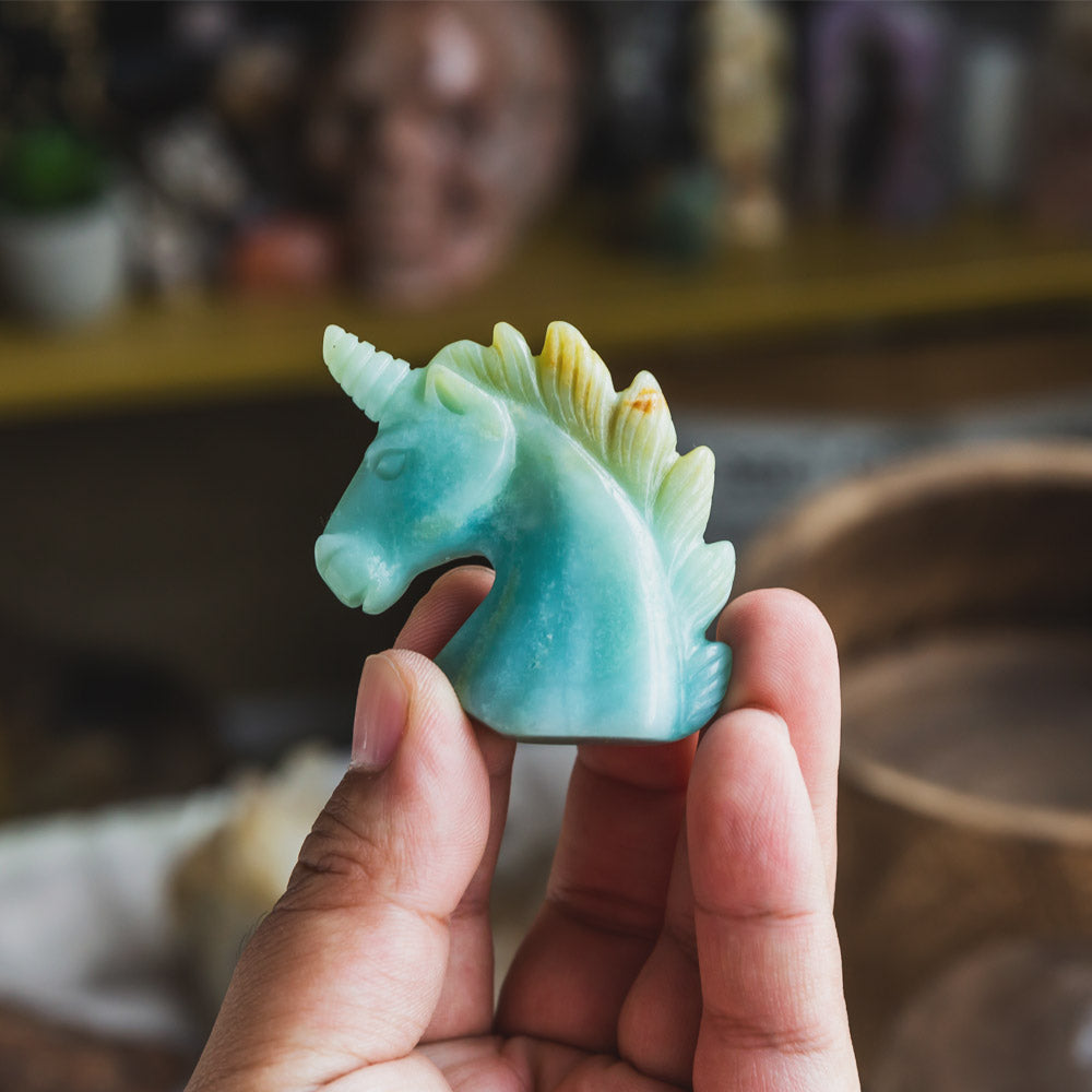 Caribbean Calcite Unicorn