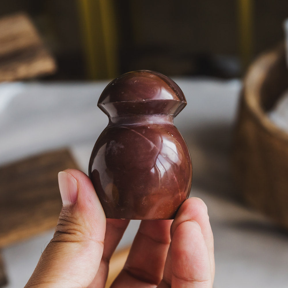 Polychrome Jasper Mushroom