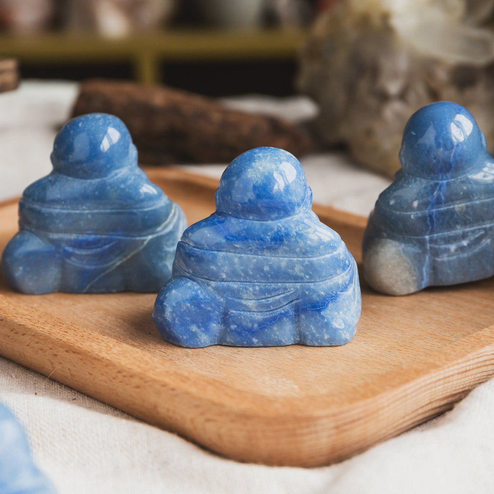 Blue Aventurine Buddha