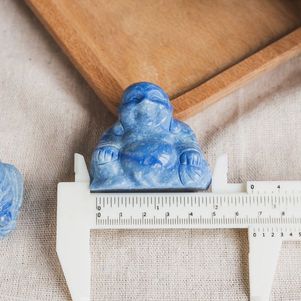 Blue Aventurine Buddha