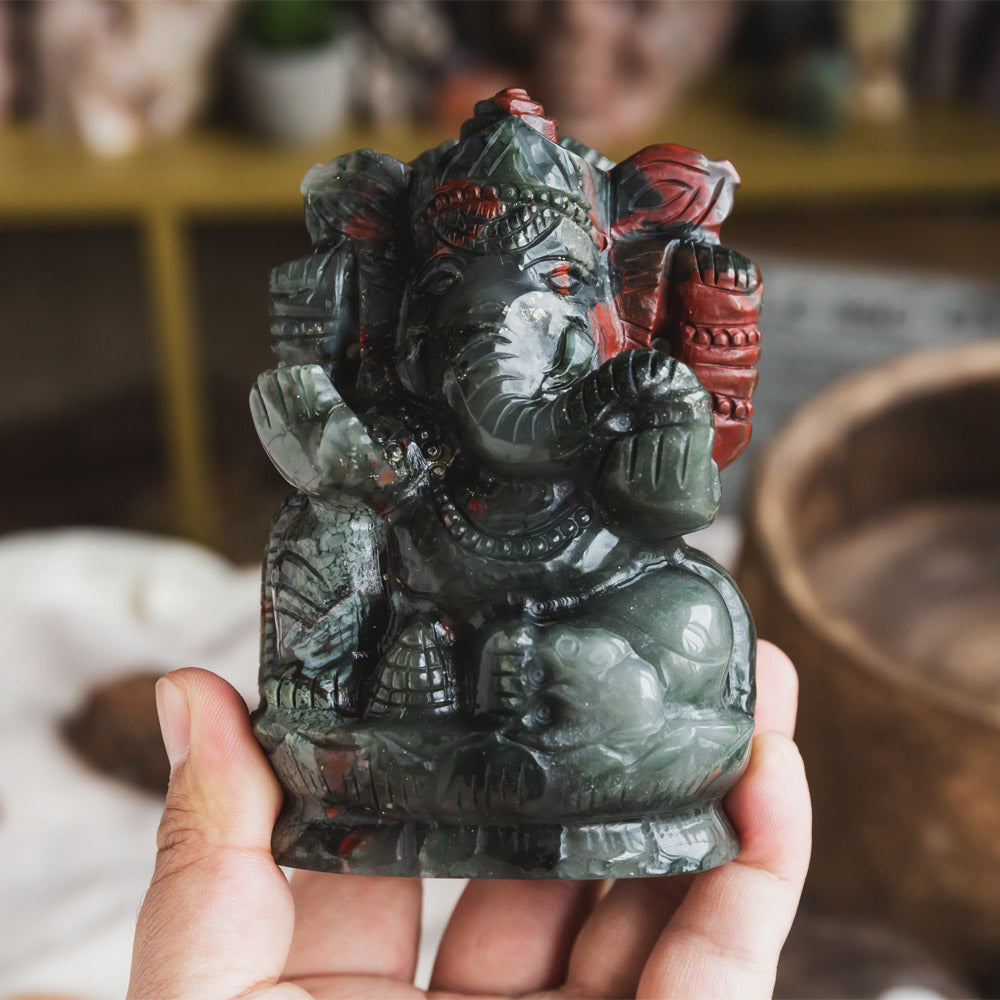 Africa Blood Stone Ganesha