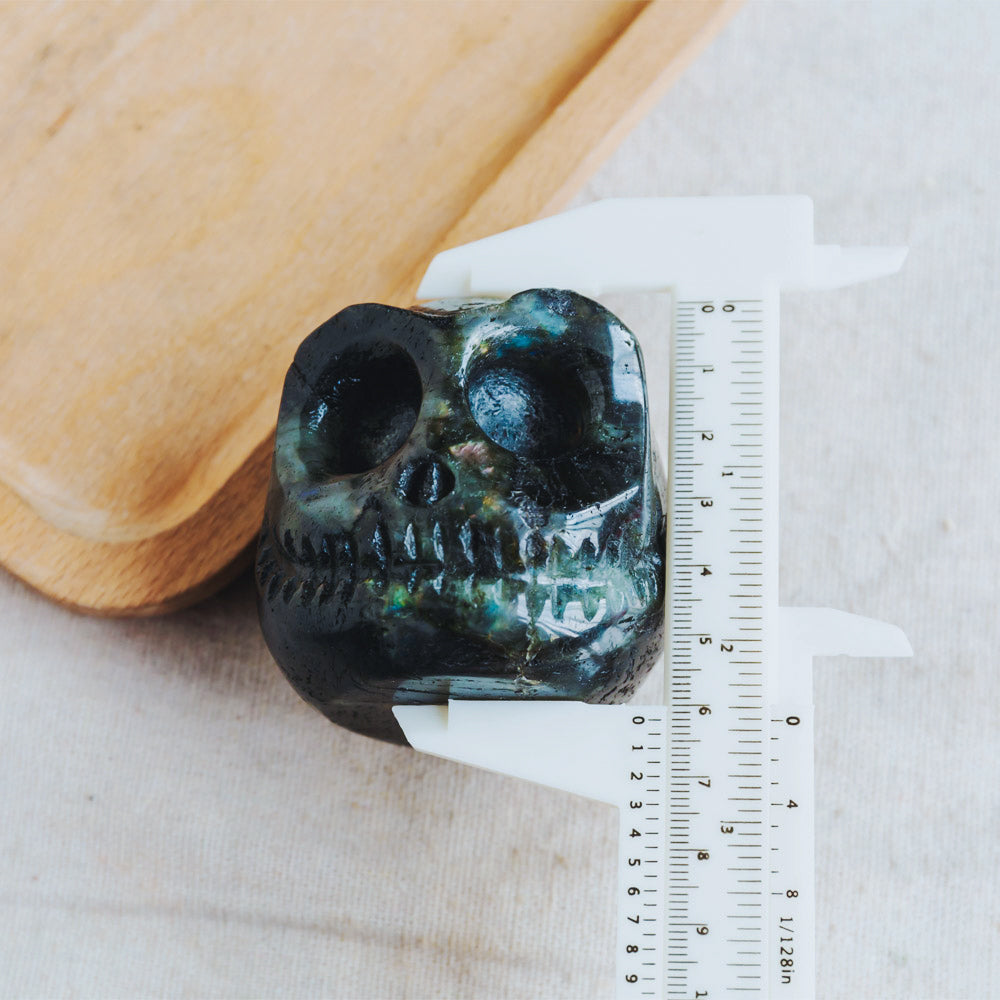 Labradorite Jack Skull