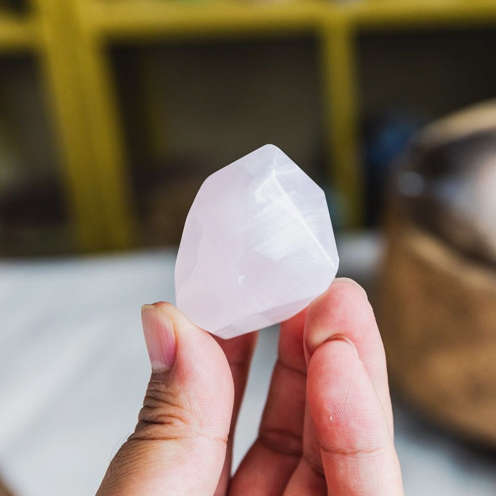 Pink Calcite Free Form