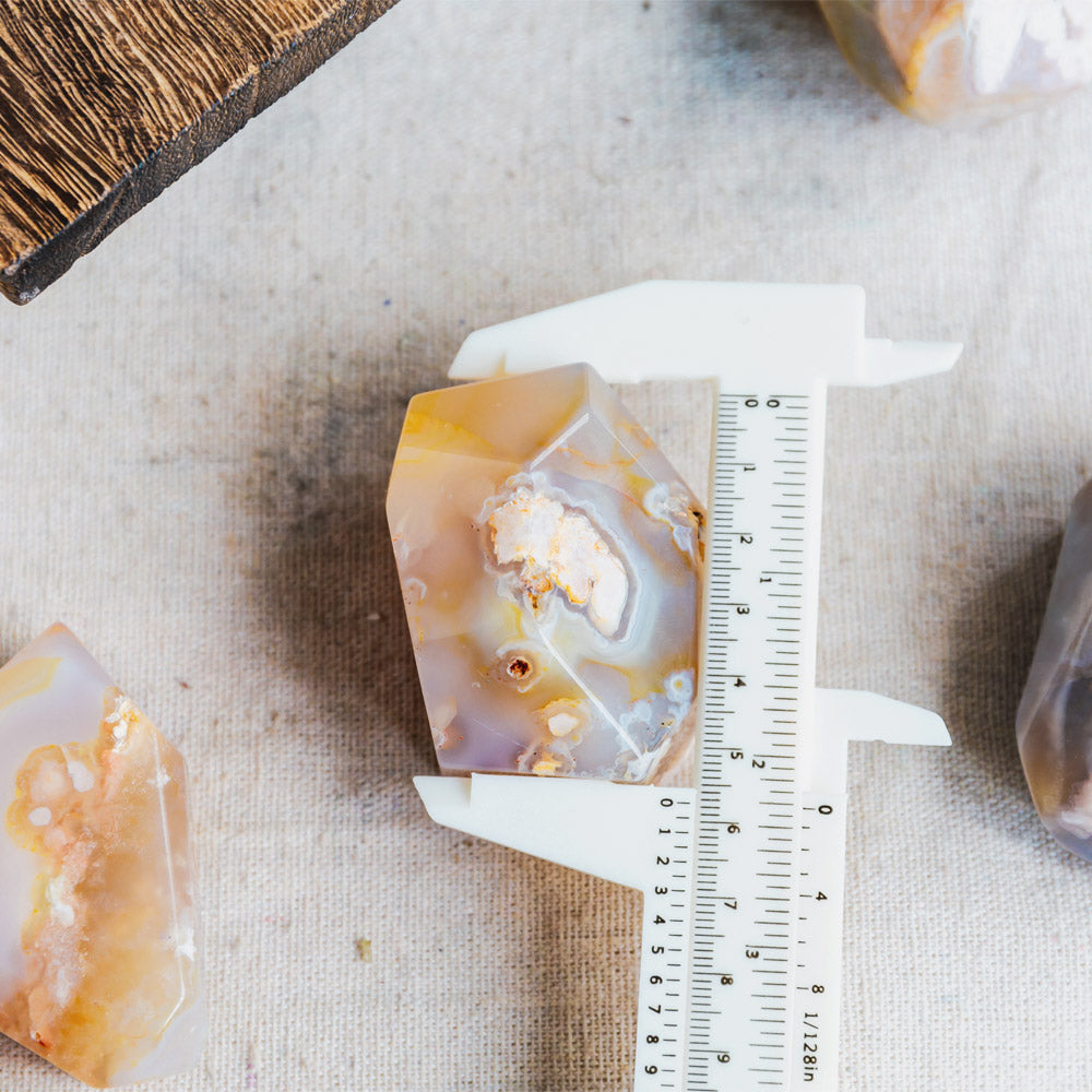 Flower Agate Free Form