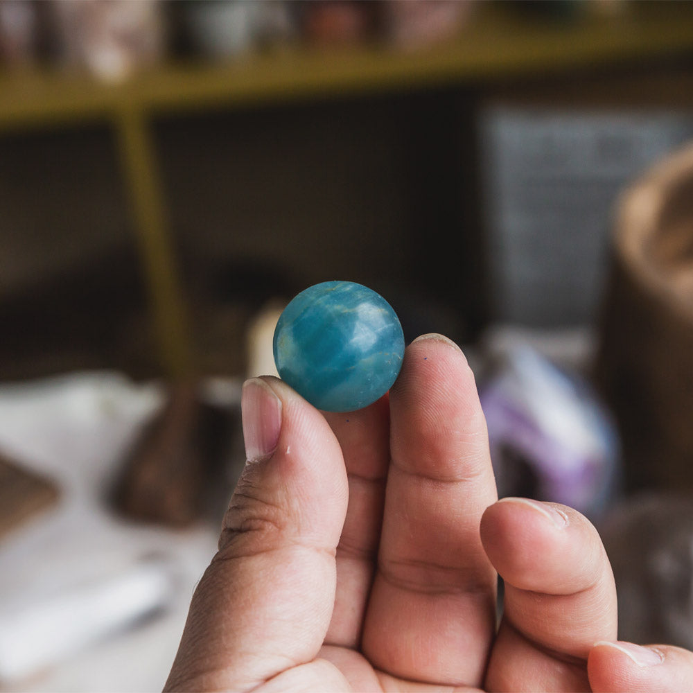 Blue Onyx Ball