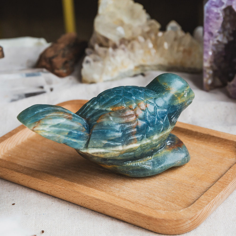 Blue Onyx Bird