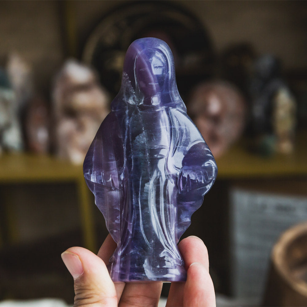 Fluorite Jesus