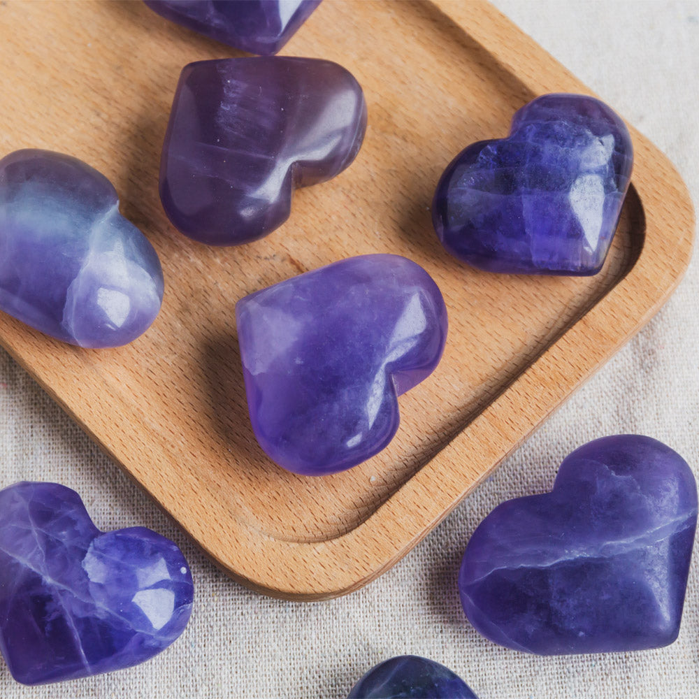 Fluorite Heart