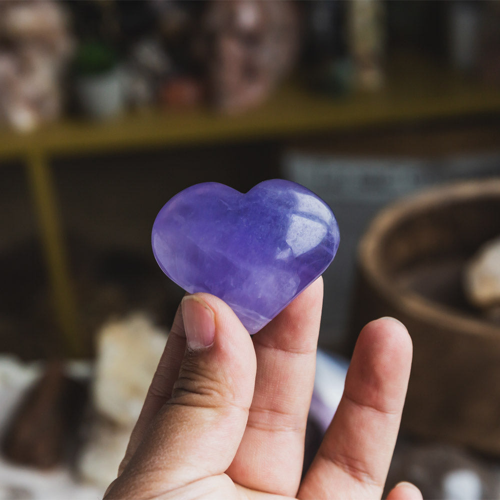 Fluorite Heart