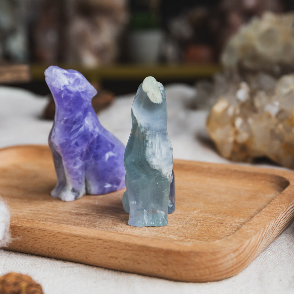 Fluorite Wolf